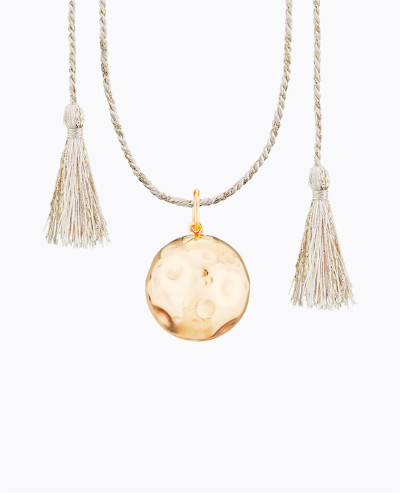 MOON Pregnancy Necklace on cord