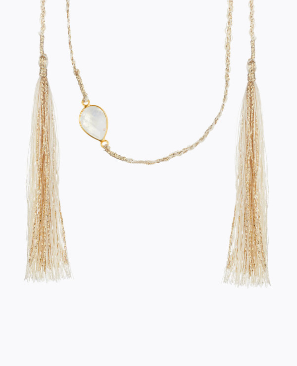 Hand-braided silk cord