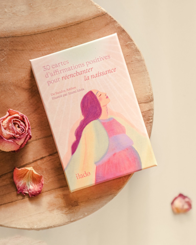 Positive affirmation cards for birth