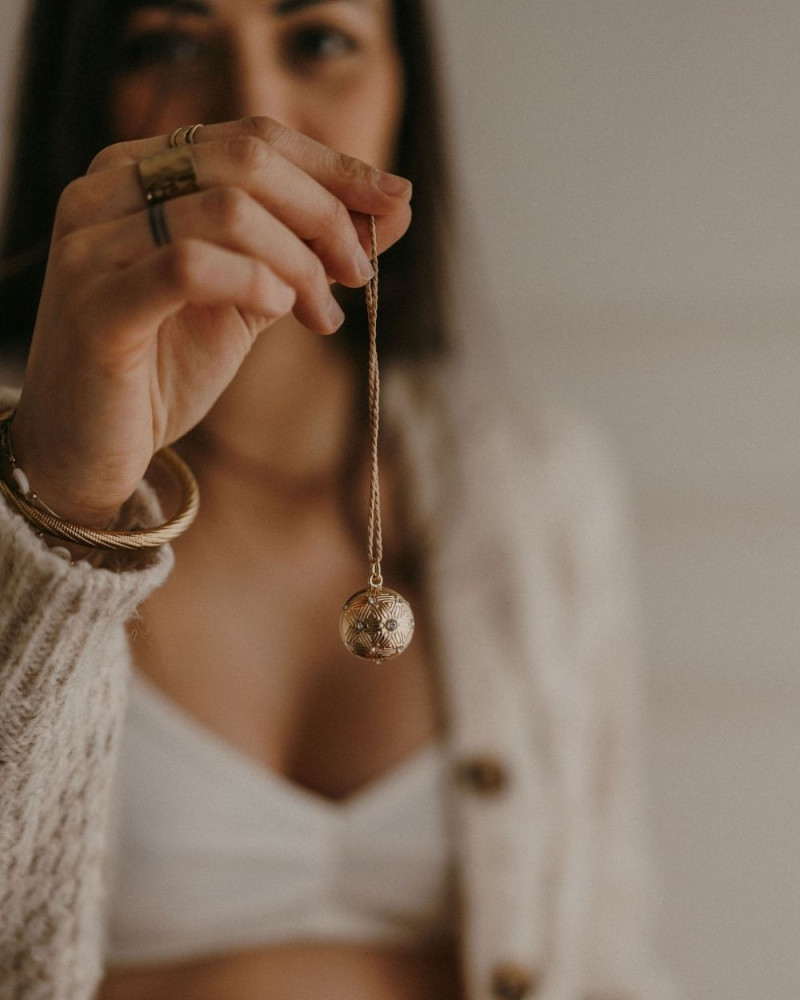 CRYSTAL OF LIFE Pregnancy necklace