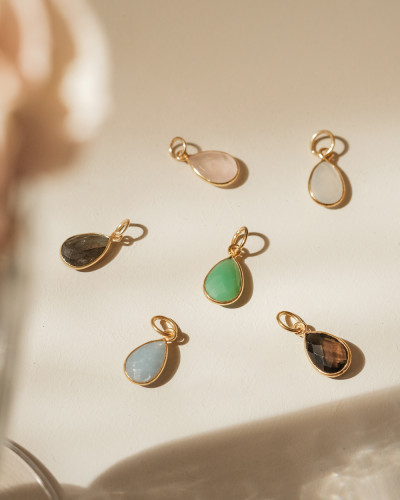 Gemstone Drop Pendants