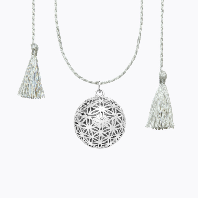 FLOWER OF LIFE on cord Mother-Baby Bonding Box