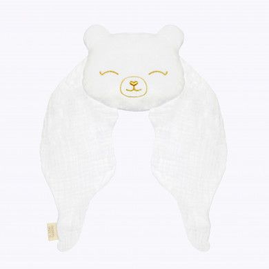 Doudou ours blanc pour Bola de grossesse ilado