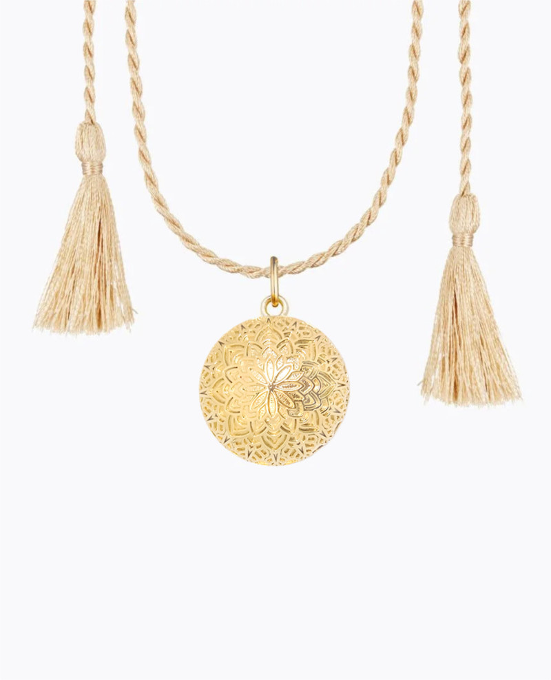 LACE Pregnancy necklace on Cord
