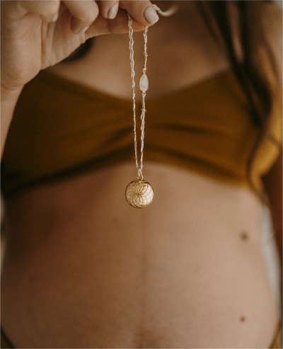 LOTUS Pregnancy Necklace