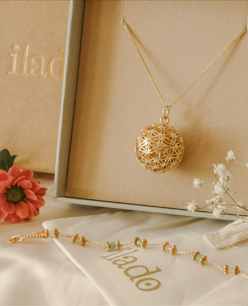 Bola FLEUR DE VIE sur chaine