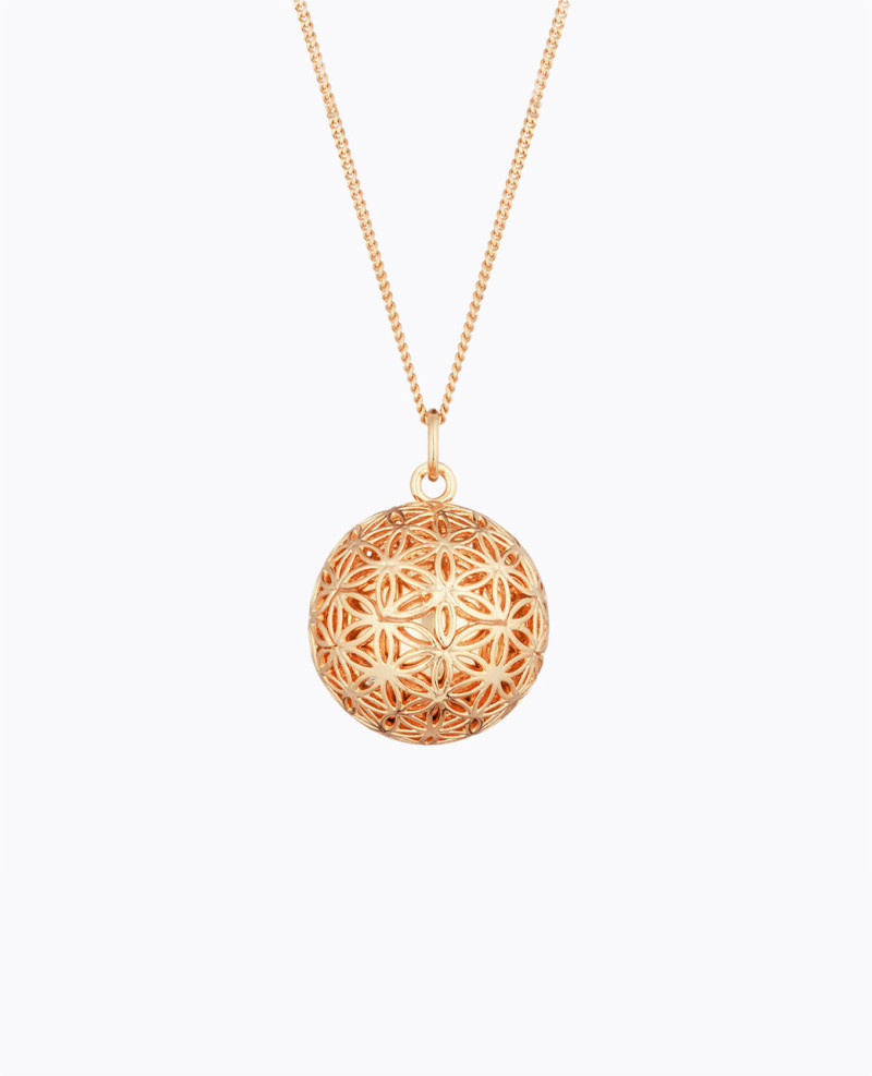 FLOWER OF LIFE Pregnancy Necklace
